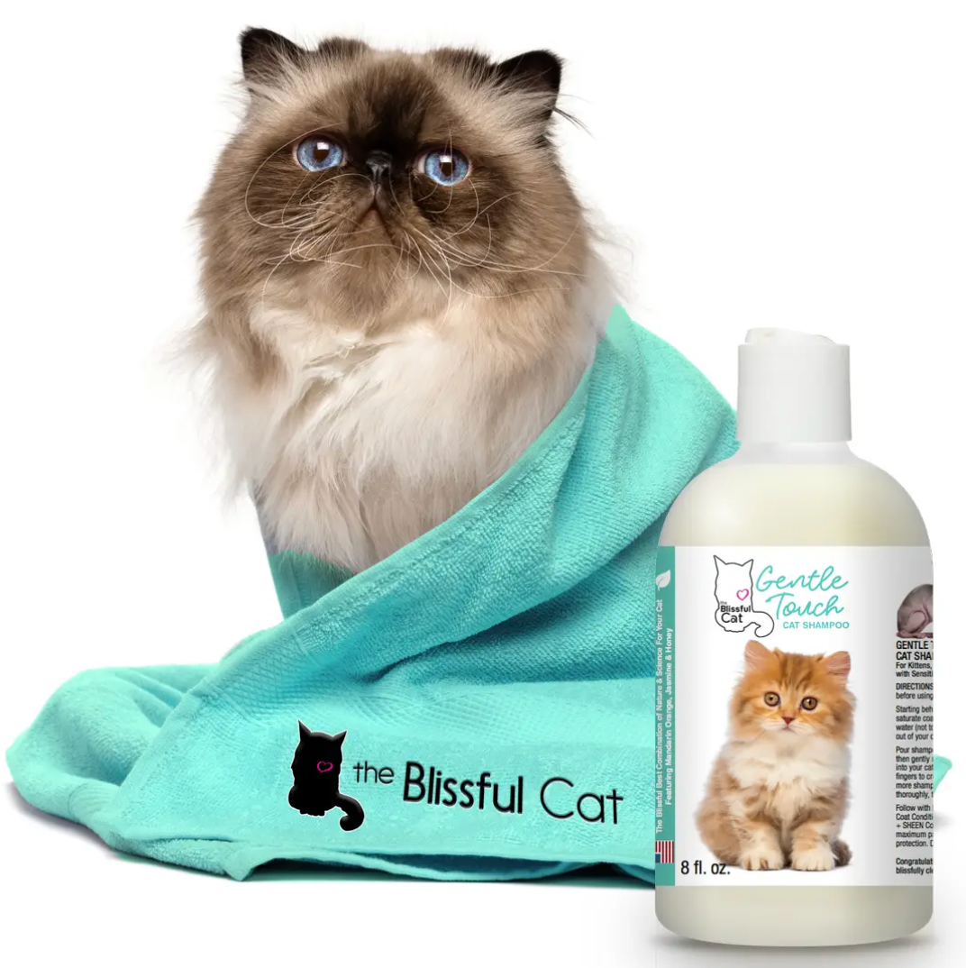 Gentle Touch Cat Shampoo for Kittens, Senior & Sensitive Cats