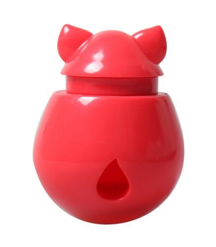 Interactive Cat Treat Dispenser / Toy - Red Watermelon