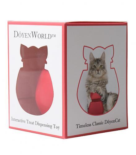 Interactive Cat Treat Dispenser / Toy - Red Watermelon