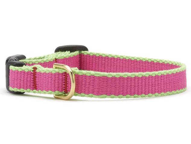 Bamboo Pink & Lime Cat Collar